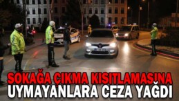 Antalya’da sokağa çıkma kısıtlamasına uymayan 627 kişiye ceza kesildi