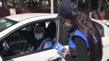 Polis okulların çevresinde denetim yaptı