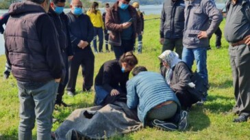 Batan tekne babayı hayattan kopardı, olay yerine koşan oğlu sinir krizi geçirdi