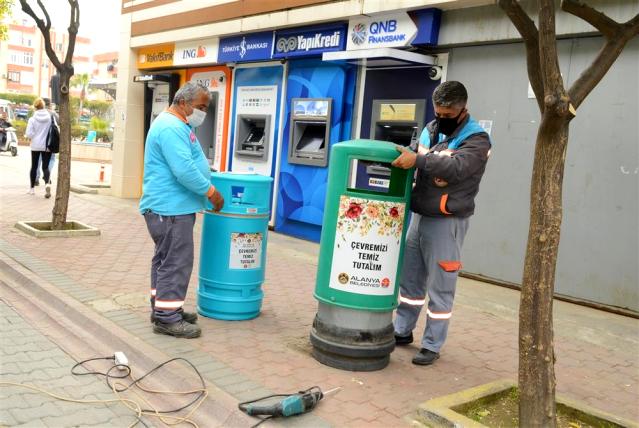 Alanya’da tepegözler yenileniyor