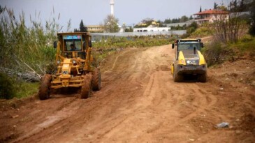 Alanya’nın Demirtaş ve Keşefli mahallerine yeni yol