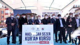 Hacı Yaşar Sezer Kur’an Kursu’nun temeli törenle atıldı