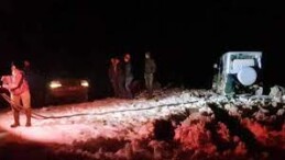 Antalya’da kar ve tipi nedeniyle yaylada mahsur kalan 8 kişi kurtarıldı
