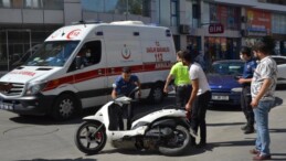 Antalya’da otomobil ile motosiklet çarpıştı: 1 yaralı