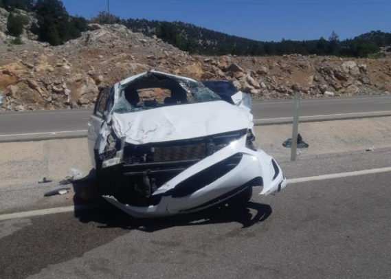 Seydişehir’de trafik kazası: 2 yaralı