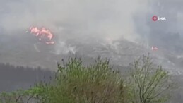 Hatay’da orman yangını iki noktada devam ediyor