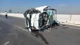 Hatay’da saman yangını zincirlemeye kazaya neden oldu: 10 yaralı