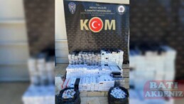 9 bin 250 paket kaçak sigara ele geçirildi