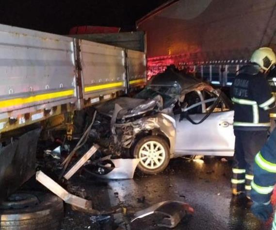 Mersin’de zincirleme trafik kazasında bir kişi öldü, 7 kişi yaralandı