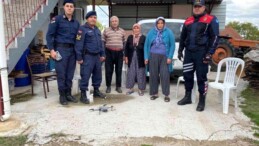 Zeytin toplarken kaybolan kadın jandarma dronu ile bulundu