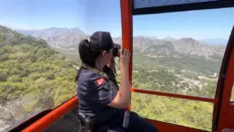 Antalya İl Jandarma Komutanlığı Orman Yangınlarına Karşı Denetimler Gerçekleştiriyor