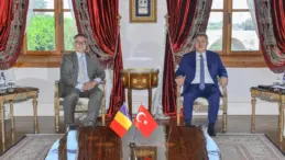 Romanya’nın Ankara Büyükelçisi Adana Valisi’ni ziyaret etti