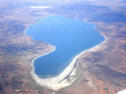 Burdur Gölü’nün kuruyan alanları ekstrem sporlara ev sahipliği yapıyor