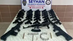 Adana’da Ruhsatsız Silah Operasyonu: 80 Silah Ele Geçirildi