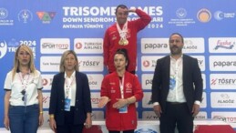 Down sendromlu cimnastikçi Alper Öztürk dünya şampiyonu oldu