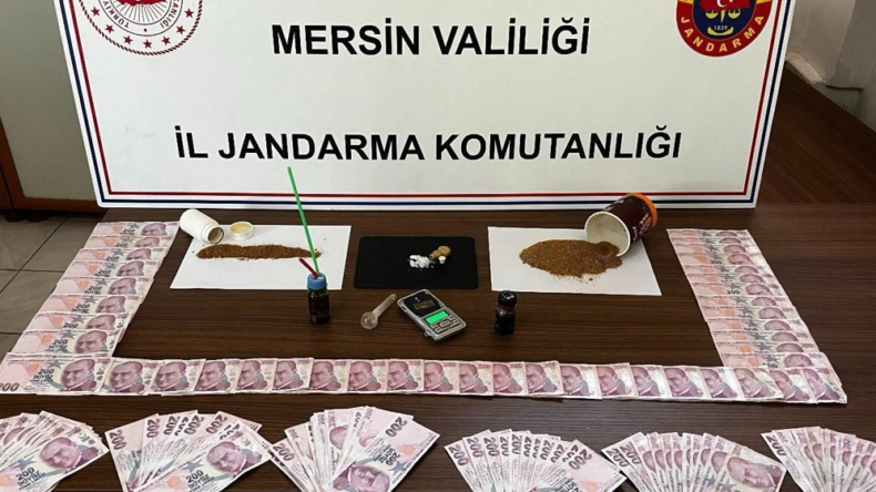 Mersin’de Uyuşturucu Operasyonunda 4 Şüpheli Gözaltında