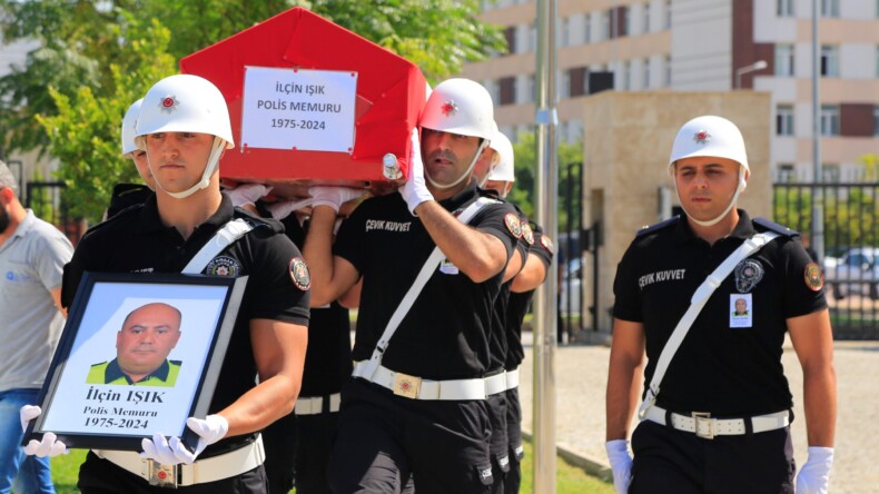 Trafik Kazasında Hayatını Kaybeden Polis Memuru İlçin Işık İçin Tören Düzenlendi