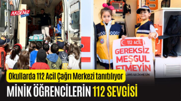 OSMANİYE'DE ÖĞRENCİLERE "112 ACİL" TANITILIYOR