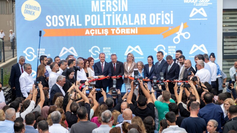 Mersin Sosyal Politikalar Ofisi Açıldı