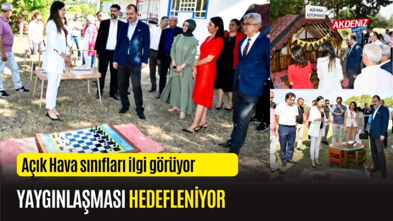 OSMANİYE’DE AÇIK HAVA SINIFLARI İLGİ GÖRÜYOR – Akdeniz Haber, Akdeniz Haberleri, Akdeniz Gündem