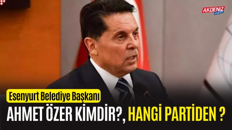 Gözaltına alınan Ahmet Özer kimdir? Ahmet Özer Hangi Partiden? Belediye Başkanı Ahmet Özer neden gözaltına alındı? – Akdeniz Haber, Akdeniz Haberleri, Akdeniz Gündem