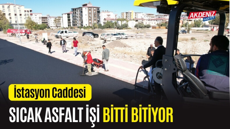 OSMANİYE’DE İSTASYON CADDESİ ASFALT İŞİ BİTTİ BİTİYOR – Akdeniz Haber, Akdeniz Haberleri, Akdeniz Gündem