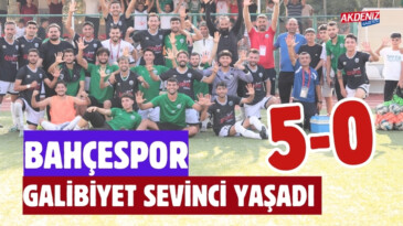 OSMANİYE'NİN BAL EKİBİ GALİBİYET SEVİNCİ YAŞIYOR