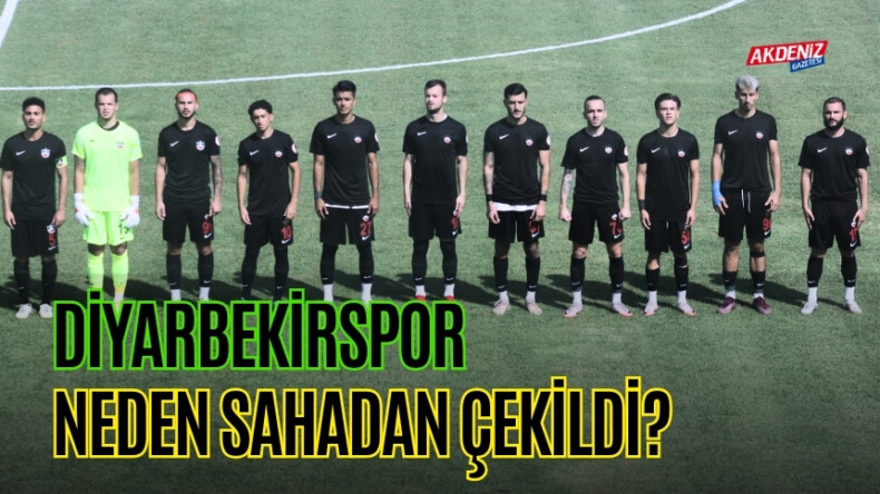 SON DAKİKA… OSMANİYE'DEKİ MAÇTA DİYARBEKİRSPOR SAHADAN NEDEN ÇEKİLDİ?