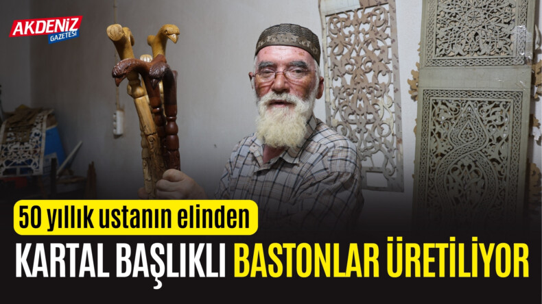 Kahramanmaraş’ta 50 yıllık baston ustası kartal başlı bastonlar üretiyor – Akdeniz Haber, Akdeniz Haberleri, Akdeniz Gündem