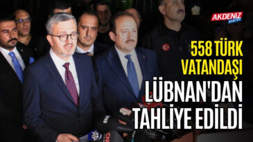 558 TÜRK VATANDAŞI LÜBNAN’DAN GÜVENLE TAHLİYE EDİLDİ – Akdeniz Haber, Akdeniz Haberleri, Akdeniz Gündem