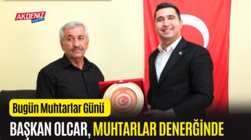 OSMANİYE’DE MUHTARLAR GÜNÜ KUTLANDI – Akdeniz Haber, Akdeniz Haberleri, Akdeniz Gündem