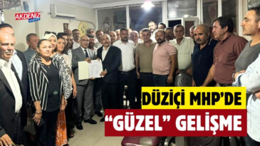 OSMANİYE’NİN DÜZİÇİ İLÇESİNDE MHP’DE GELİŞME! – Akdeniz Haber, Akdeniz Haberleri, Akdeniz Gündem