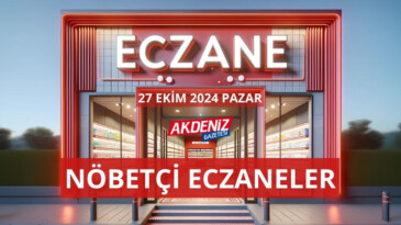 OSMANİYE’DE 27 EKİM 2024 PAZAR GÜNÜ NÖBETÇİ ECZANELER – Akdeniz Haber, Akdeniz Haberleri, Akdeniz Gündem