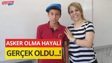 OSMANİYE’DE BİR ÖĞRENCİNİN ASKER OLMA HAYALİ GERÇEK OLDU – Akdeniz Haber, Akdeniz Haberleri, Akdeniz Gündem