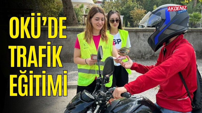 OSMANİYE'DE TRAFİK KURALLARI BİLGİLENDİRME ETKİNLİĞİ YAPILDI