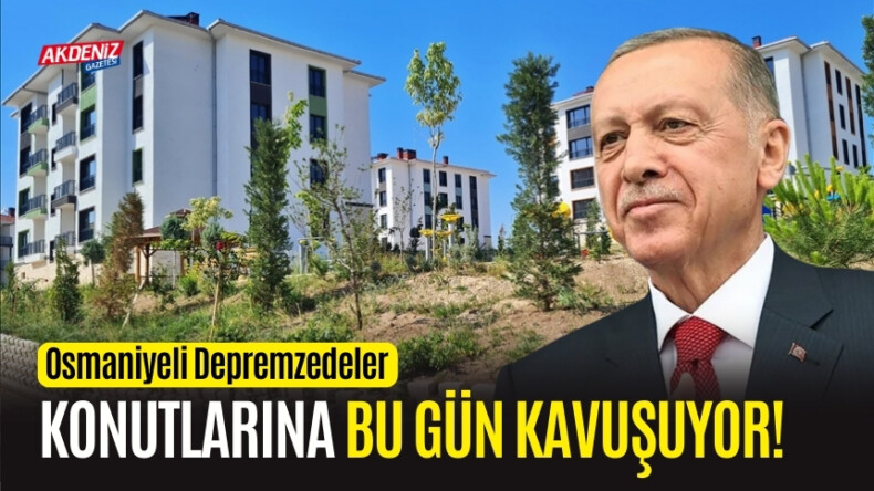 OSMANİYELİ DEPREMZEDELER EVLERİNE KAVUŞUYOR!