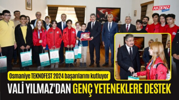 OSMANİYE TEKNOFEST 2024 BAŞARILARINI KUTLUYOR, VALİ YILMAZ’DAN GENÇ YETENEKLERE DESTEK – Akdeniz Haber, Akdeniz Haberleri, Akdeniz Gündem