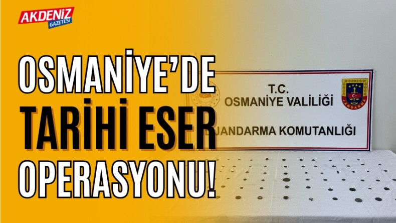 SON DAKİKA!!! OSMANİYE’DE TARİHİ ESER OPERASYONU: 89 ADET SİKKE ELE GEÇİRİLDİ – Akdeniz Haber, Akdeniz Haberleri, Akdeniz Gündem