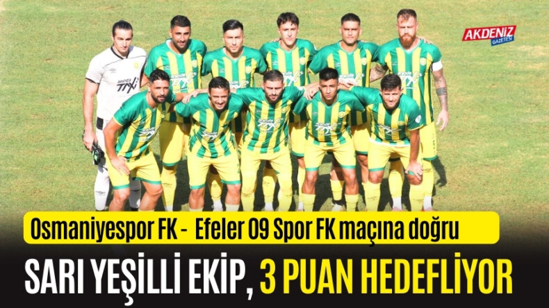 OSMANİYESPOR FK.'DA KRİTİK MAÇ!