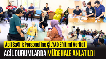 OSMANİYE’DE AMBULANS PERSONELİNE YAŞAM DESTEĞİ EĞİTİMİ VERİLDİ – Akdeniz Haber, Akdeniz Haberleri, Akdeniz Gündem