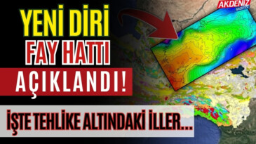 YENİ DİRİ FAY HATTI AÇIKLANDI! İŞTE 1. DERECEDE BULUNAN İLLER… – Akdeniz Haber, Akdeniz Haberleri, Akdeniz Gündem