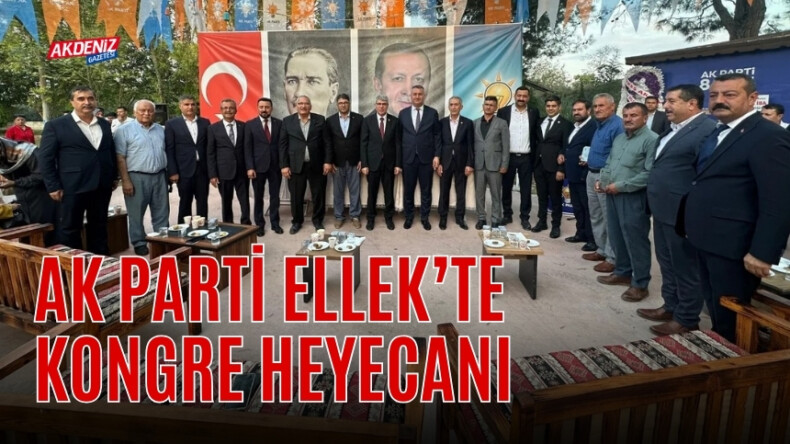 OSMANİYE’DE AK PARTİ TEŞKİLATINDA KONGRE HEYECANI – Akdeniz Haber, Akdeniz Haberleri, Akdeniz Gündem