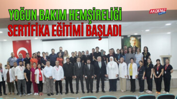 OSMANİYE’DE YOĞUN BAKIM HEMŞİRELİĞİ SERTİFİKA EĞİTİMİ BAŞLADI – Akdeniz Haber, Akdeniz Haberleri, Akdeniz Gündem