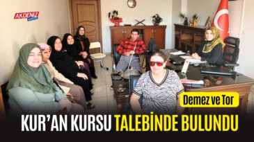 OSMANİYE’DE ENGELLİ DERNEKLERİ KUR’AN KURSU TALEBİNDE BULUNDU – Akdeniz Haber, Akdeniz Haberleri, Akdeniz Gündem