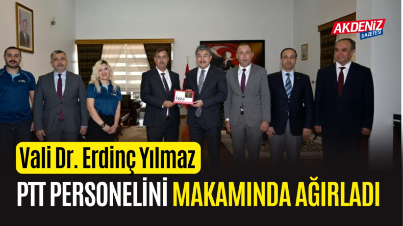 OSMANİYE VALİSİ YILMAZ, PTT PERSONELİNİ AĞIRLADI – Akdeniz Haber, Akdeniz Haberleri, Akdeniz Gündem