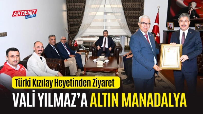 OSMANİYE VALİSİ YILMAZ’A ALTIN MADALYA – Akdeniz Haber, Akdeniz Haberleri, Akdeniz Gündem