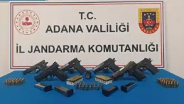 Adana’da Ruhsatsız Silah Operasyonu