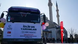 İzmir’den Suriyelilere Un Yardımı