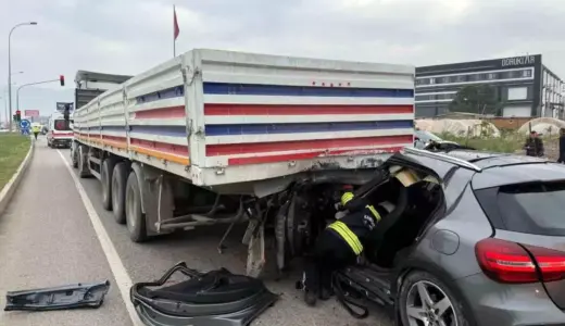 Kahramanmaraş’ta Tır Altında Kaza