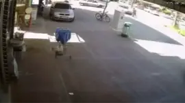Manavgat’ta Çocuk Bisikletli Kazayı Son Anda Önledi